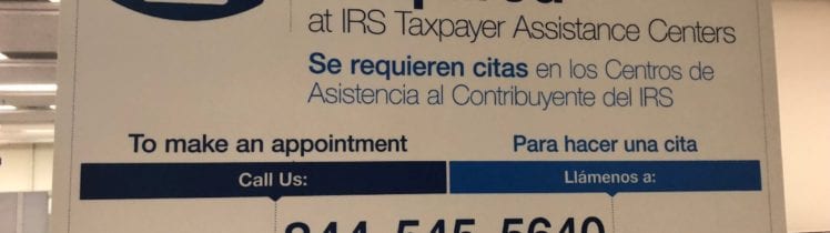 Taxpayer Assistance Center IRS
